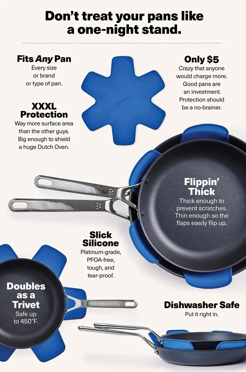 Don't treat your pans like a one-night stand.