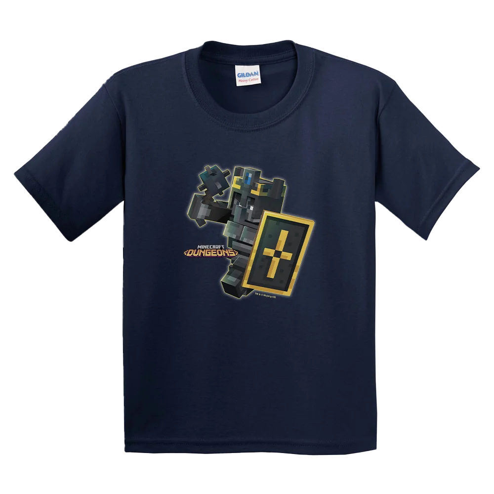 Image of Dungeons Logo Personalized Kids Tee