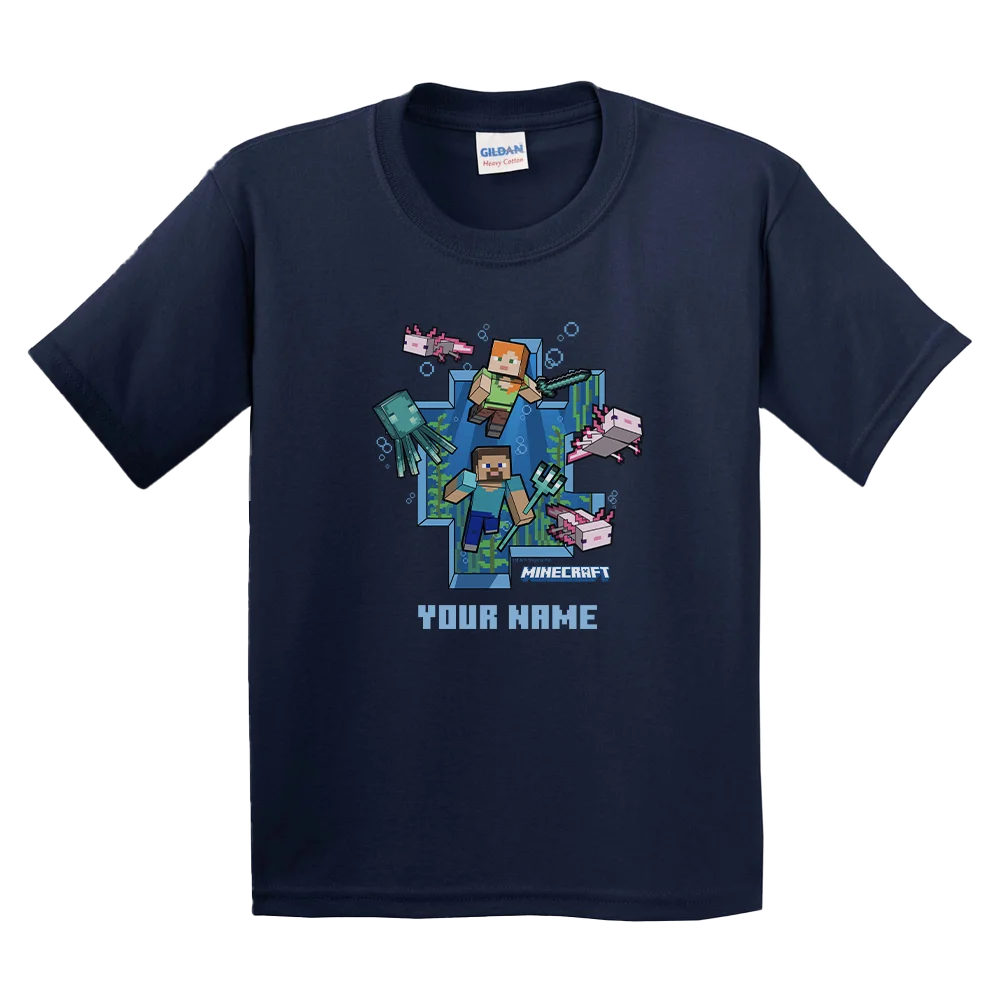 Image of Underwater Personalized Kids Tee