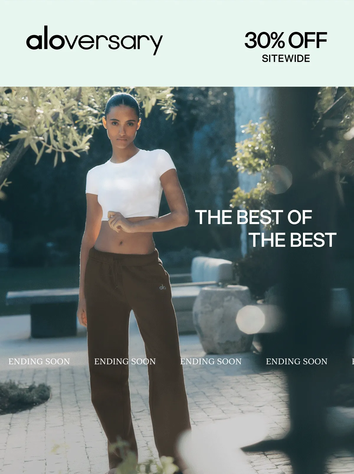 ALOVERSARY. 30% OFF SITEWIDE. THE BEST OF THE BEST. ENDING SOON