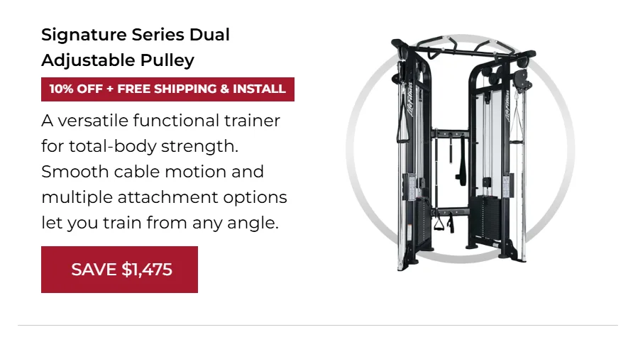 10% OFF | Signature Series Dual Adjustable Pulley