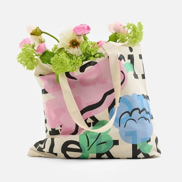 Free logo tote with purchases $150+