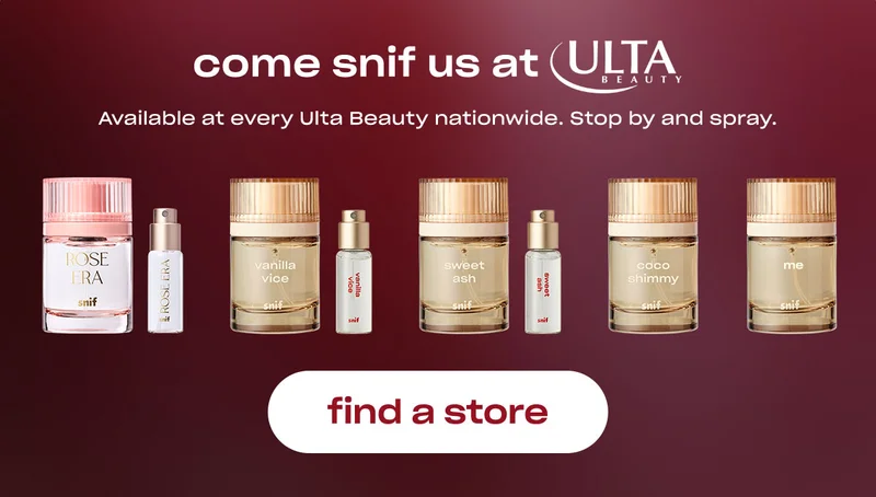come snif us at Ulta Beauty.  Available at every Ulta Beauty nationwide. Stop by and spray.  [find a store]