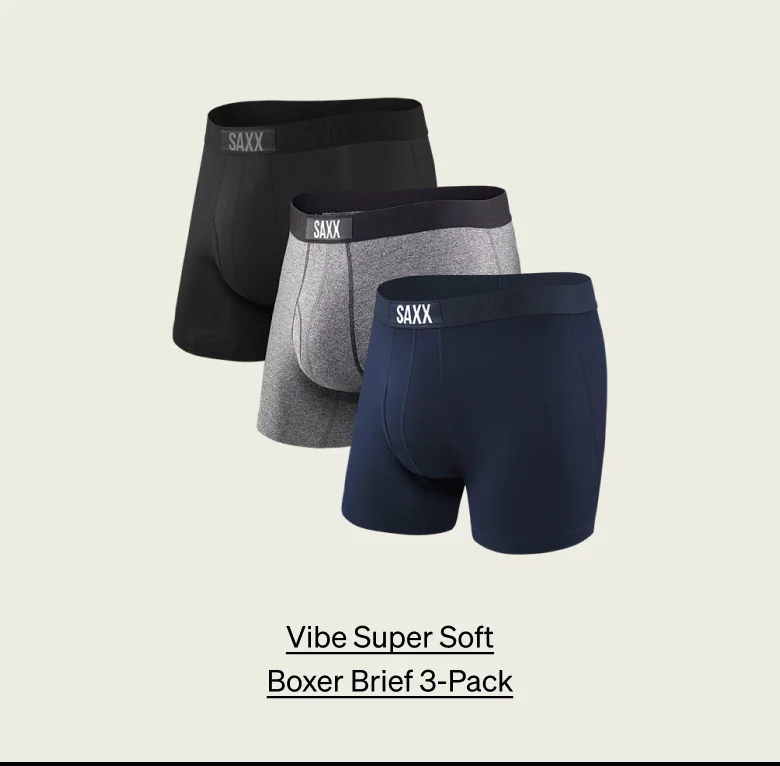 Vibe Super Soft Boxer Brief 3-Pack