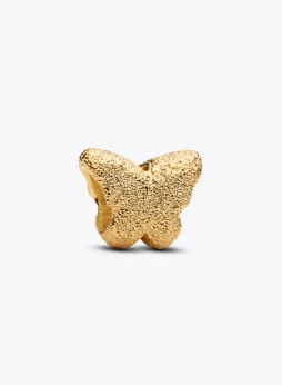 Textured Butterfly Mini Charm