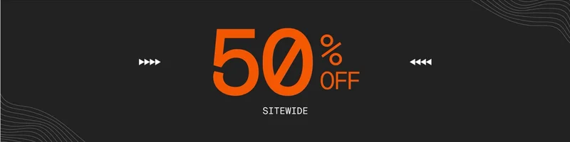 50% OFF SITEWIDE 50% OFF SITEWIDE