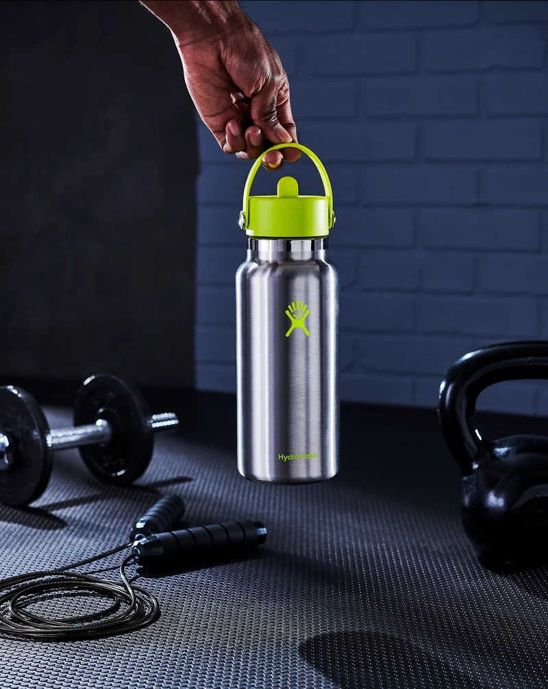 Sip up with a pop of color. Cold steel never looked so good. | Shop Stainless
