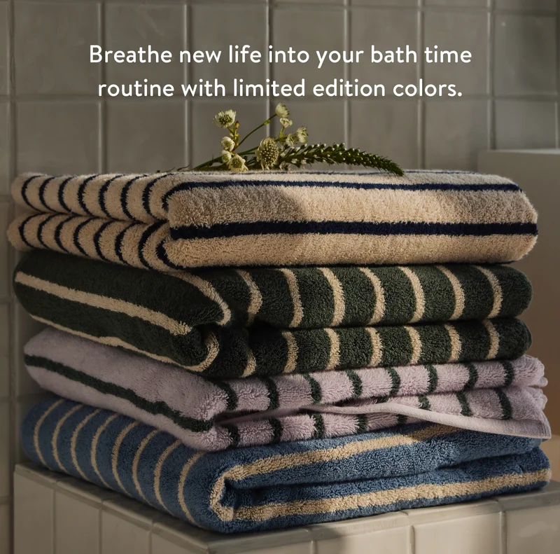 Breathe new life into your bath time routine with limited edition colors.