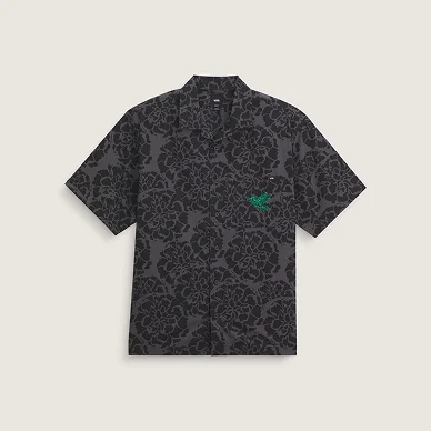 Dia de los Muertos Colibri Floral Shirt