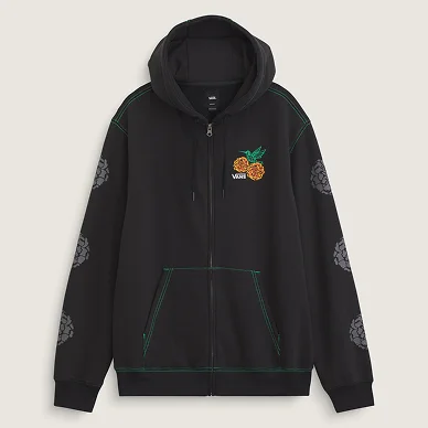 Dia de los Muertos Colibri Zip Hoodie