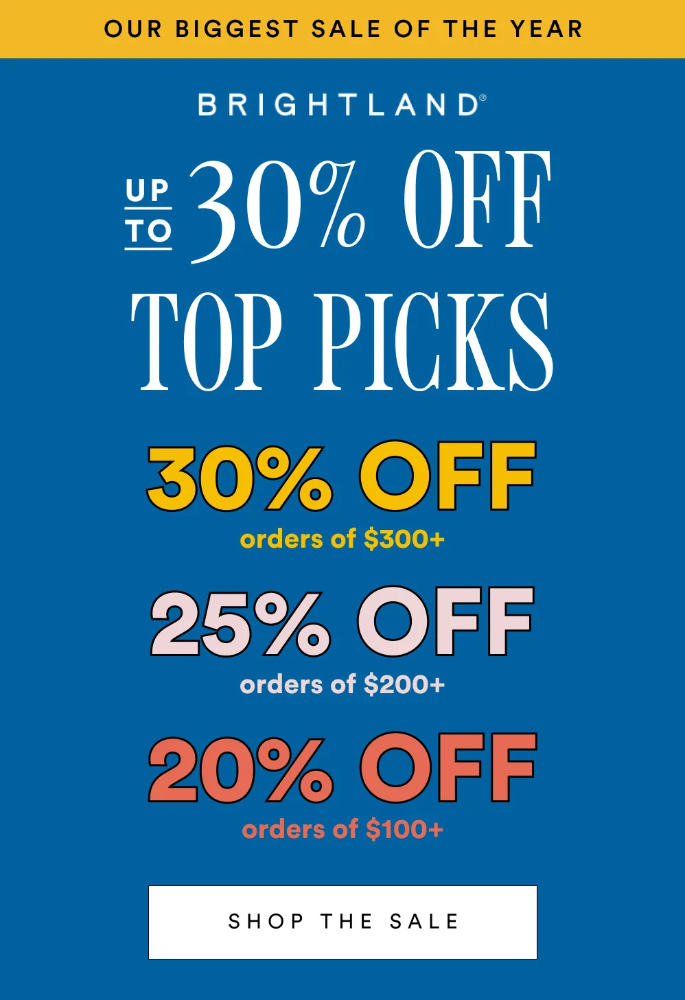Shop the biggest sale of the year
