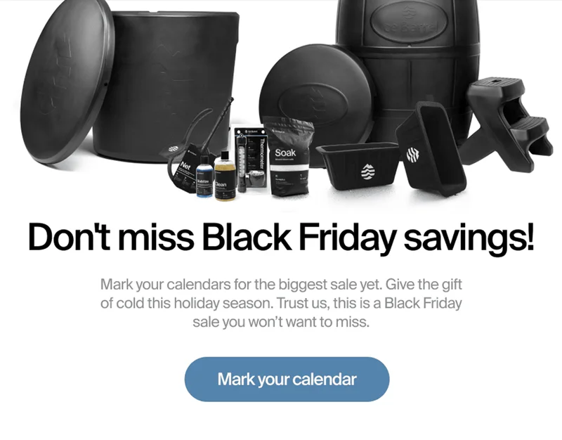 Mark your calendar for Black Friday deals