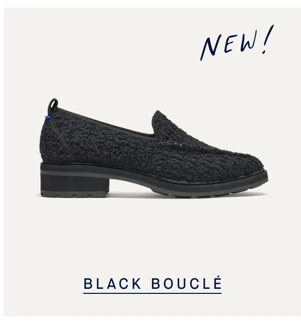 NEW! BLACK BOUCLΓ NEW! BLACK BOUCLΓ