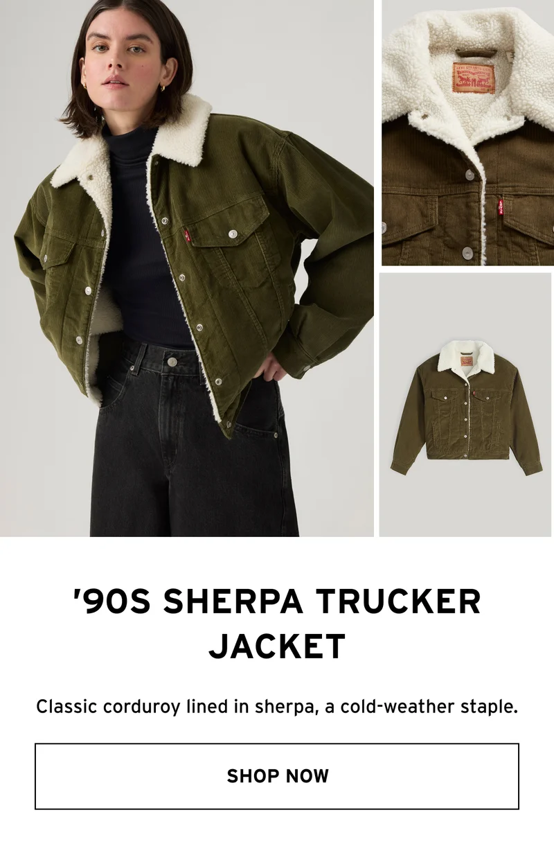 '90S SHERPA TRUCKER JACKET