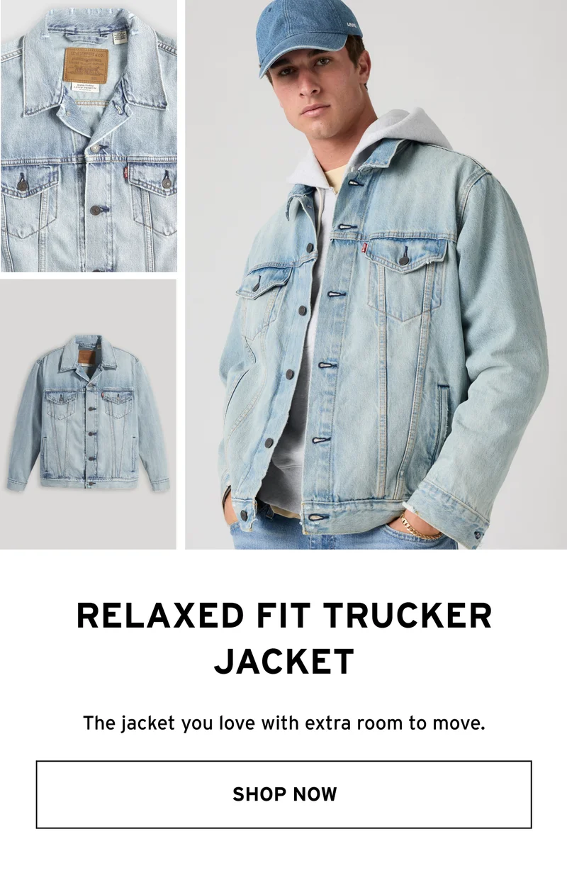 RELAXED FIT TRUCKER
