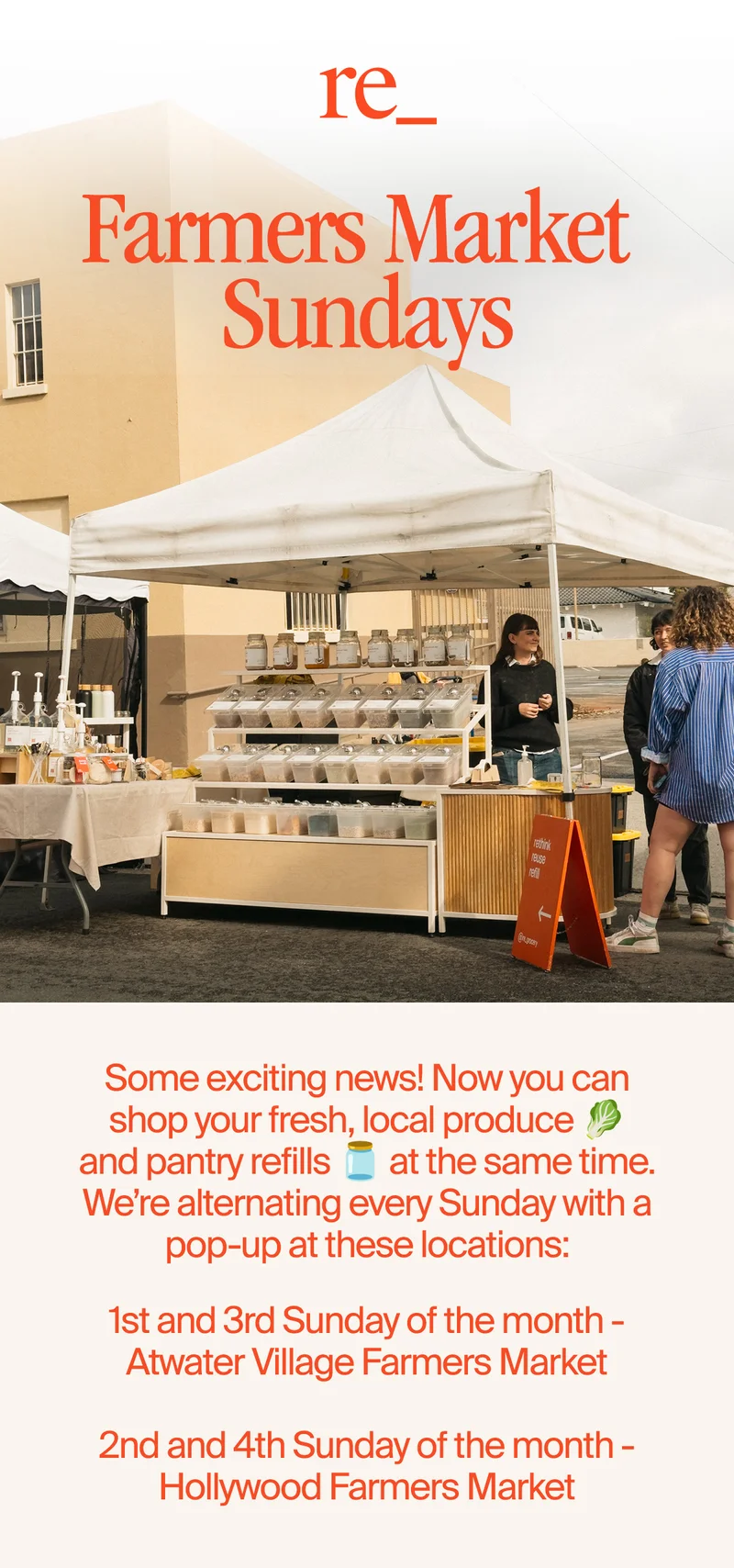 Farmers Market Sundays