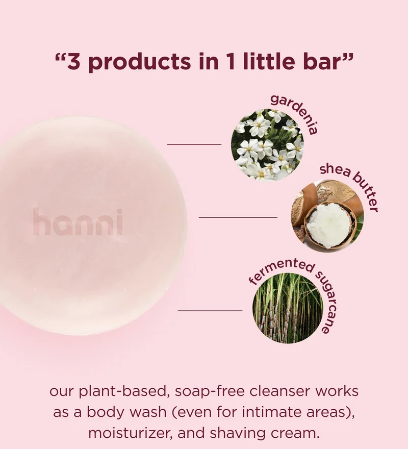 "3 products in 1 little bar"