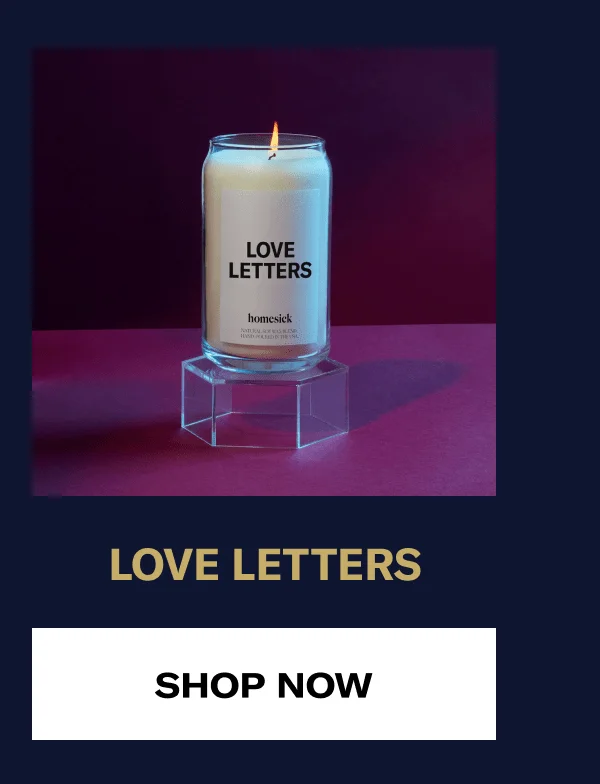 Love letters | Shop now