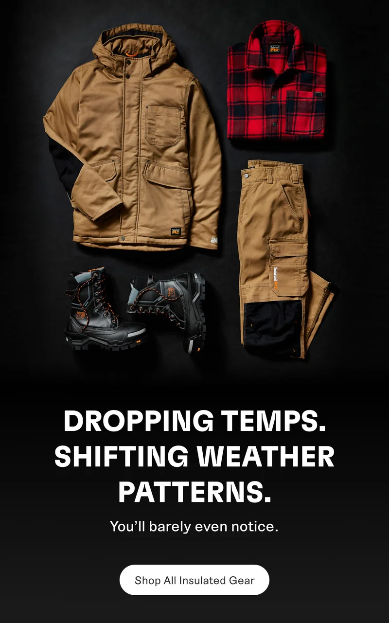 Dropping temps. Shifting weather patterns. You'll barely even notice. Shop All Insulated Gear.