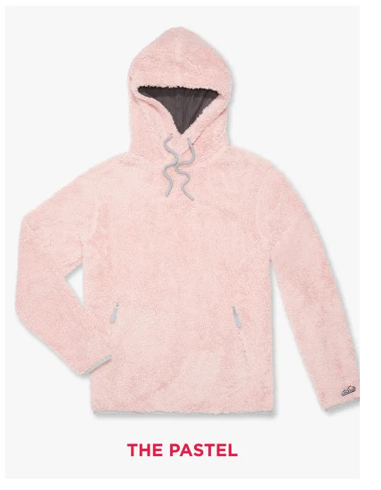 Fleece Hoodie: The Pastel