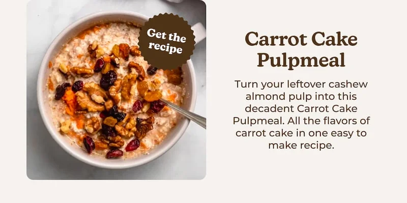Carrot Cake Pulpmeal Recipe