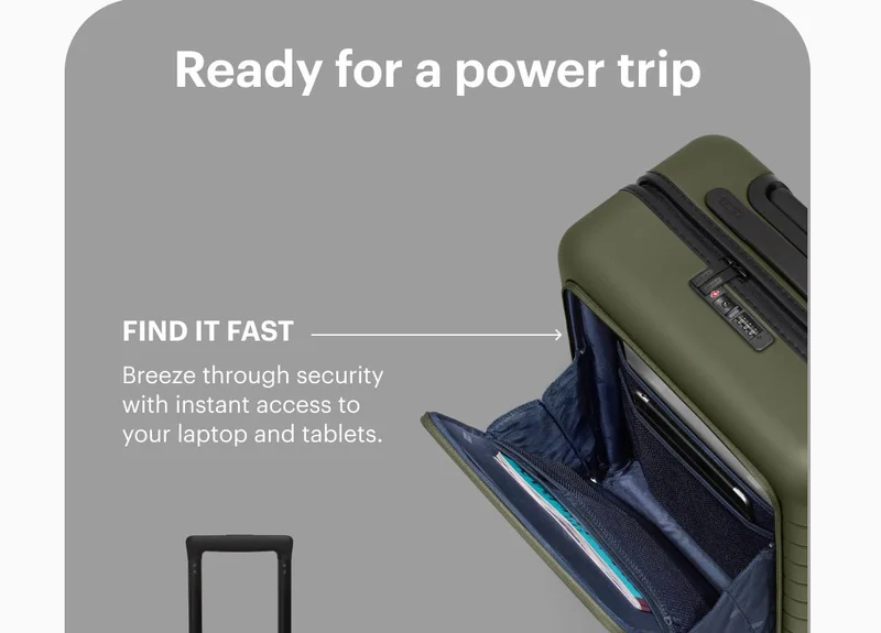 Find it fast. Breeze through security with instant access to your laptop and tablets.