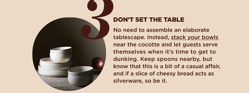 DONT SET THE TABLE
