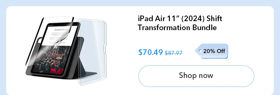 iPad Air 11ʺ (2024) Shift Transformation Bundle