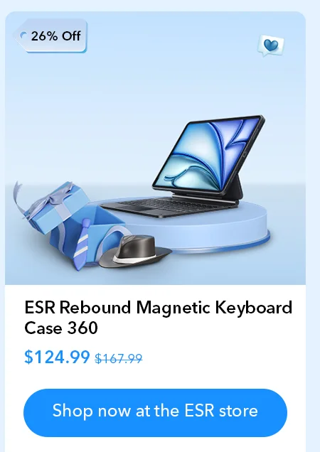 ESR Rebound Magnetic Keyboard Case 360