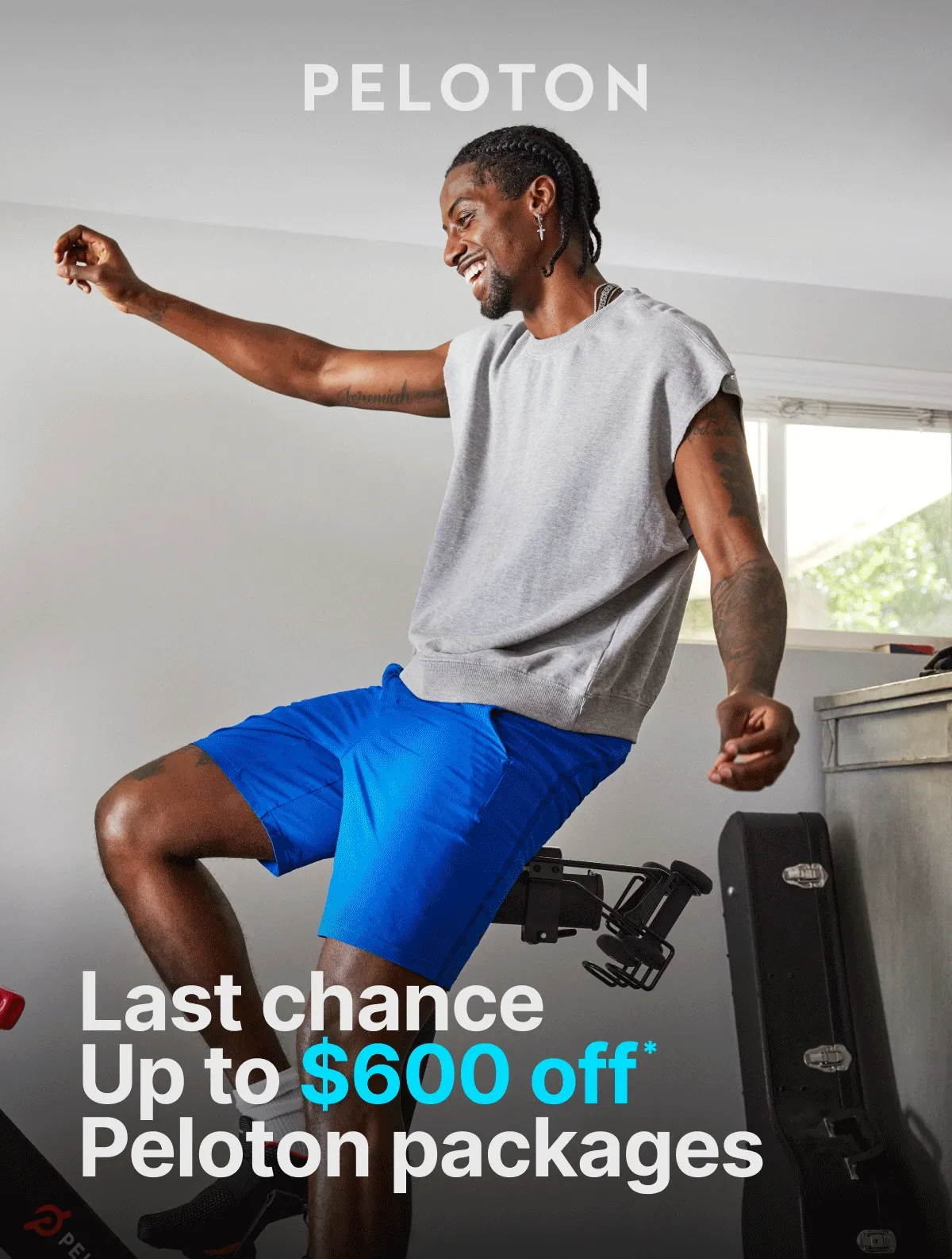 Last chance: up to $600 off Peloton packages