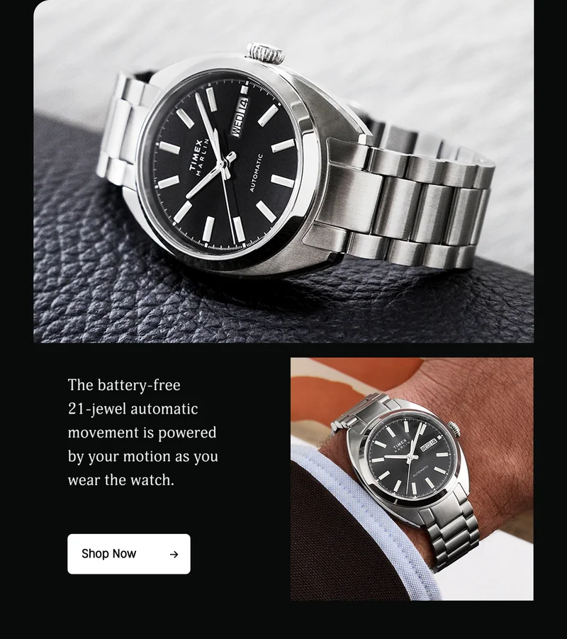 Shop Now (Marlin Draper Automatic) - Timex
