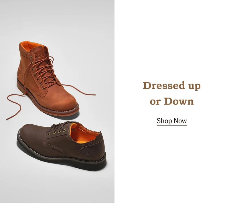 Dressed up or Down - Shop now