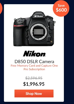 Nikon D850 DSLR Camera