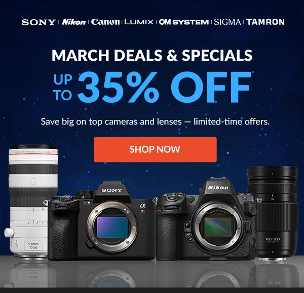 MARCH DEALS & SPECIALS | Up to 35% OFF | Shop Now