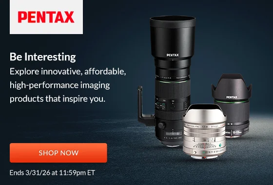 Pentax Be Interesting | Shop Now