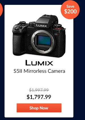 Panasonic LUMIX S5II Mirrorless Camera