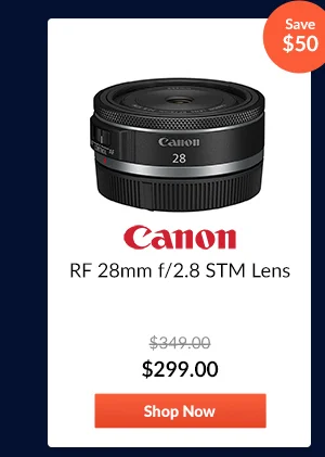Canon RF 28mm f/2.8 STM Lens