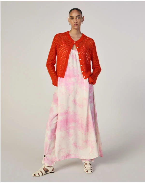 [image]The Everlane x Marques' Almeida Satin Tie-Dye Dress