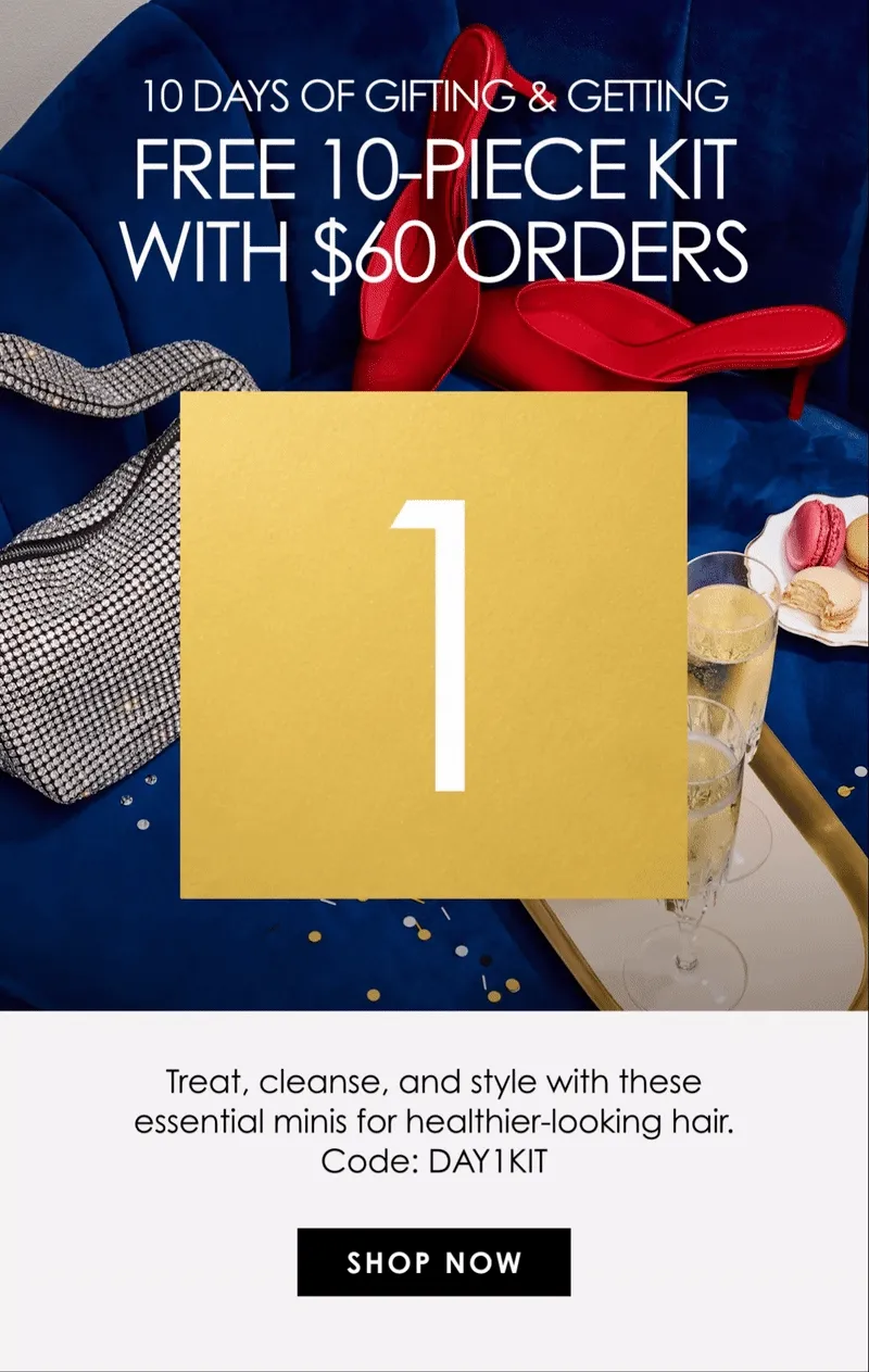 Free 10-Piece Kit with $60 Orders | Shop Now