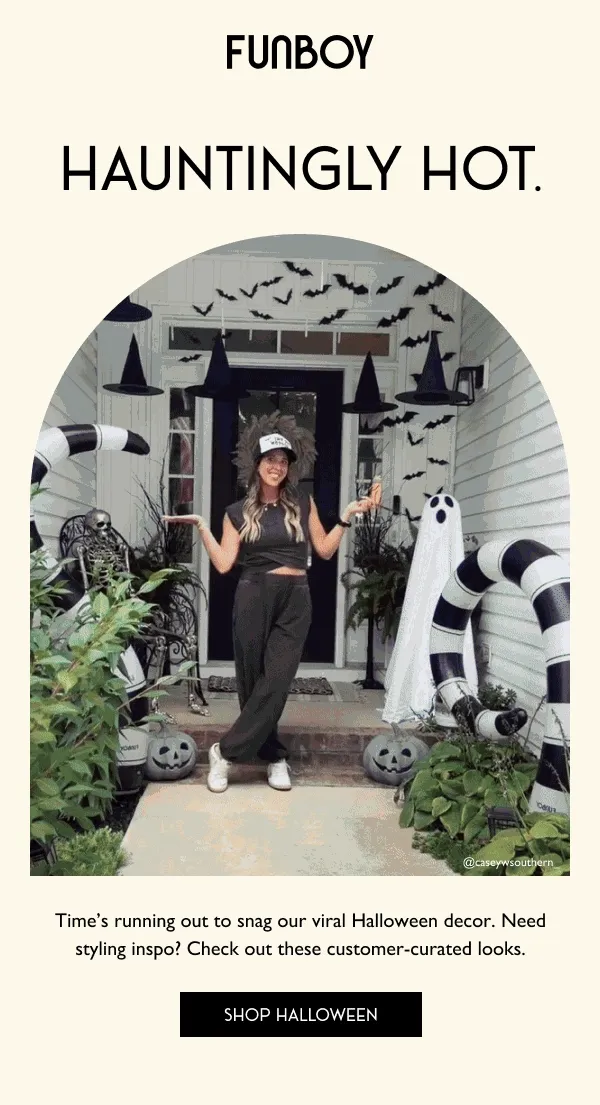 Need styling inspo? Check out these customer-curated looks - SHOP HALLOWEEN