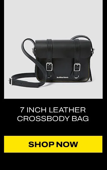 7 INCH LEATHER CROSSBODY BAG