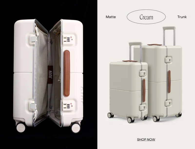 Matte Cream Trunk