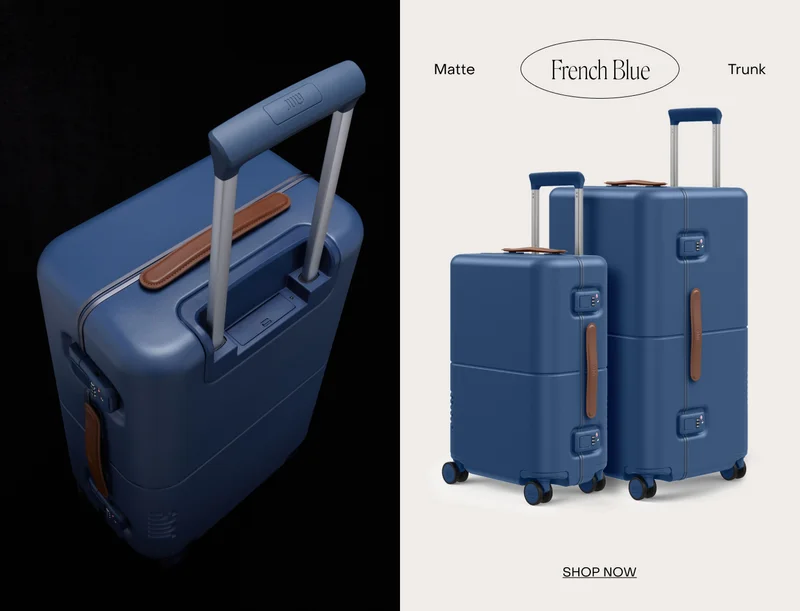 Matte French Blue Trunk