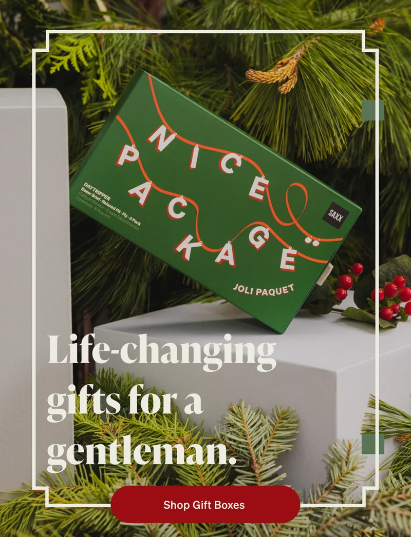 Life-changing gifts for a gentleman.