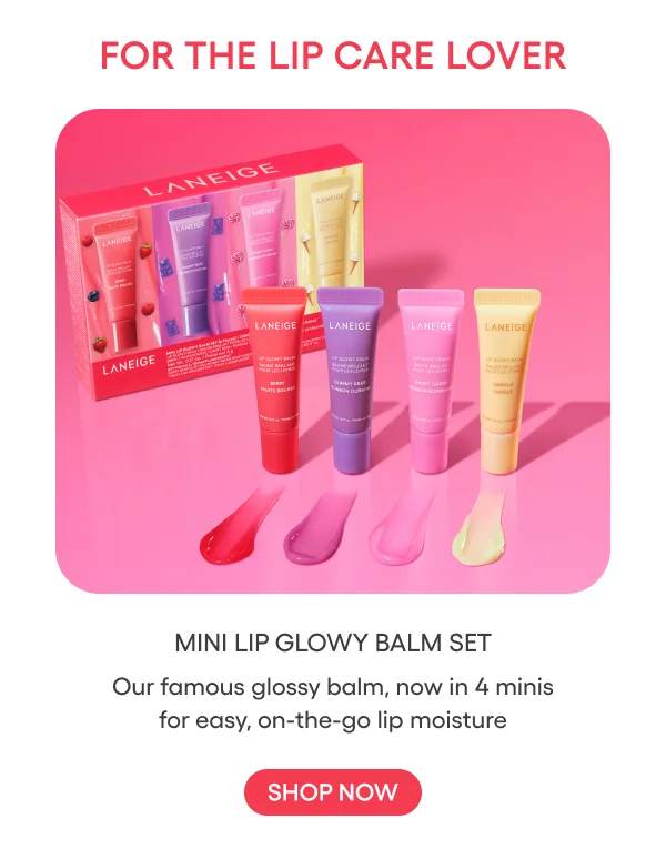 mini lip glowy balm kit