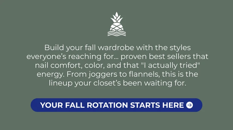 Build your fall wardrobe with the styles everyone’s reaching for... proven best sellers that nail comfort, color, and that "I actually tried" energy. From joggers to flannels, this is the lineup your closet’s been waiting for.