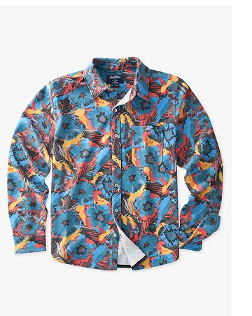 Cloud-10 Overshirt: The Tossed Bouquet