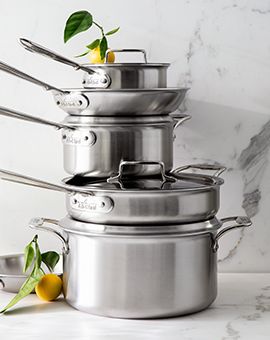 $100 off All-Clad® d5 10-piece cookware set‡