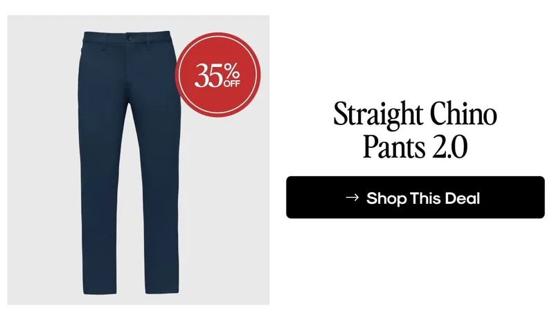 Straight Chino Pants 2.0
