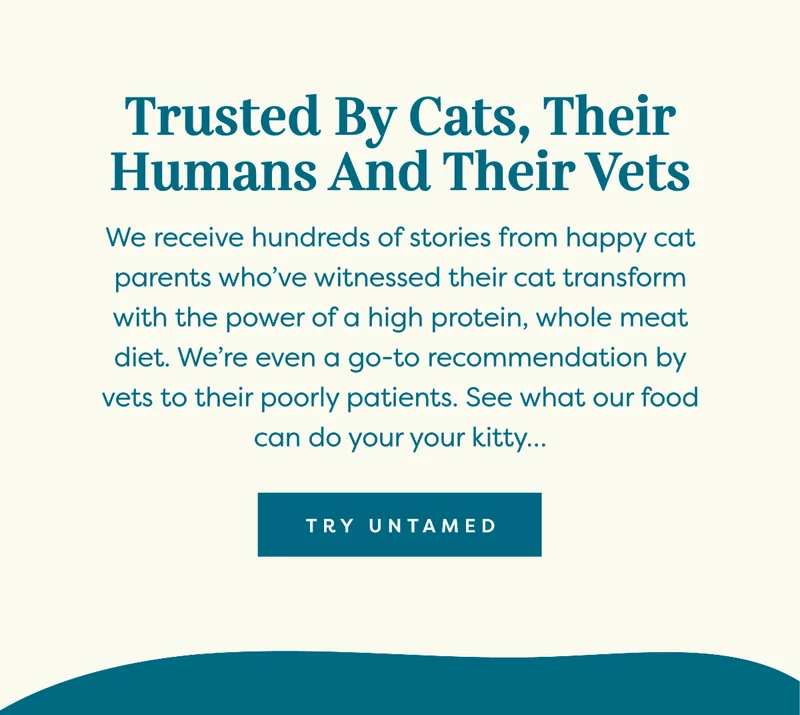 Trusted by cats, their humans and their vets